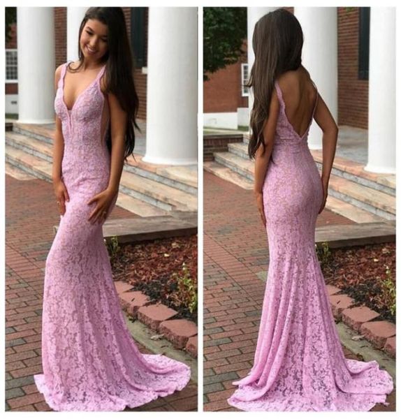 2018 full lace prom dresses long deep v neck backless mermaid formal arabic evening party occasion women gowns vestidos de fe7110974, Black
2018 full lace prom dresses long deep v neck backless mermaid formal arabic evening party occasion women gowns vestidos de fe7110974, Black