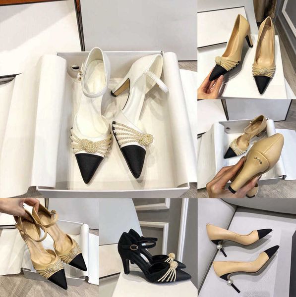 luxury designer party dress shoes fashion genuine leather sandals super high heels c pearls chain pumps slingbacks design female feetwear sh, Black
luxury designer party dress shoes fashion genuine leather sandals super high heels c pearls chain pumps slingbacks design female feetwear sh, Black