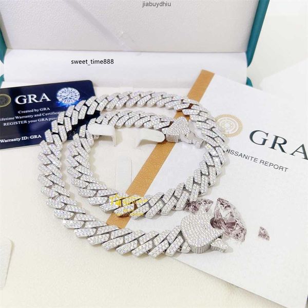 designer jewelry gra certificate 925 silver 2 rows heavy solid custom lock hip hop necklace diamond moissanite cuban link chain
designer jewelry gra certificate 925 silver 2 rows heavy solid custom lock hip hop necklace diamond moissanite cuban link chain