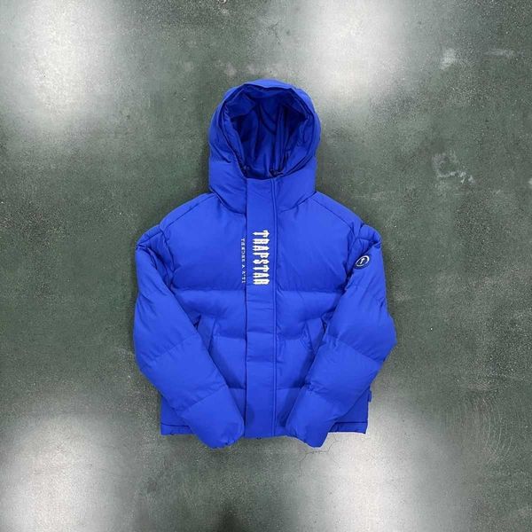 new trapstar down jacket cotton jacket men's decoding hooded blue fashion long sleeved for warmth, Black
new trapstar down jacket cotton jacket men's decoding hooded blue fashion long sleeved for warmth, Black