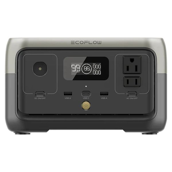 ecoflow river 2 portable power station, 256wh lifepo4 battery solar generator, 300w output, fully charge in 1 hour, 6 output ports, app cont
ecoflow river 2 portable power station, 256wh lifepo4 battery solar generator, 300w output, fully charge in 1 hour, 6 output ports, app cont