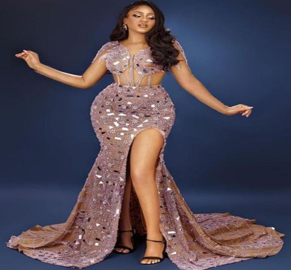 2021 plus size arabic aso ebi luxurious sparkly mermaid prom dresses beaded crystals sheer neck evening formal party second recept1653753, Black
2021 plus size arabic aso ebi luxurious sparkly mermaid prom dresses beaded crystals sheer neck evening formal party second recept1653753, Black