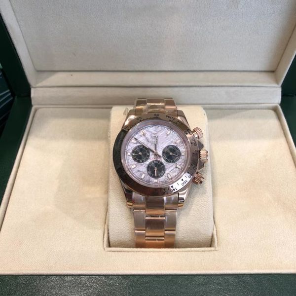 with original box luxury mens watches 116520ln watch montre de luxe automatic wristwatches steel ring bezel 316l adustable folding buckle 20, Slivery;brown
with original box luxury mens watches 116520ln watch montre de luxe automatic wristwatches steel ring bezel 316l adustable folding buckle 20, Slivery;brown