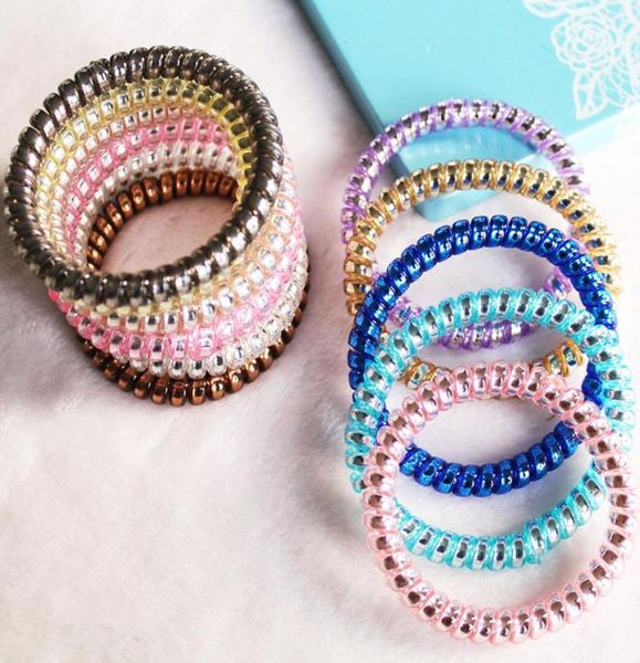 telephone wire cord gum hair tie girls elastic hair band ring rope candy color bracelet stretchy scrunchy mixed color4630084, Slivery;white
telephone wire cord gum hair tie girls elastic hair band ring rope candy color bracelet stretchy scrunchy mixed color4630084, Slivery;white