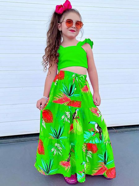 clothing sets 2023 summer toddler girls two piece print camisold length skirts kids clothes green beach style y2k for 1 8y 230630, White
clothing sets 2023 summer toddler girls two piece print camisold length skirts kids clothes green beach style y2k for 1 8y 230630, White