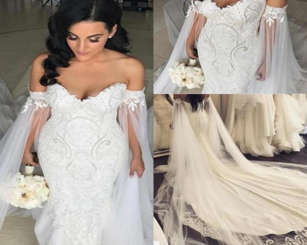 mermaid wedding dresses with off shoulder applique lace beading pearls plus size wedding dress long sleeves bridal gowns1858939, White 
mermaid wedding dresses with off shoulder applique lace beading pearls plus size wedding dress long sleeves bridal gowns1858939, White