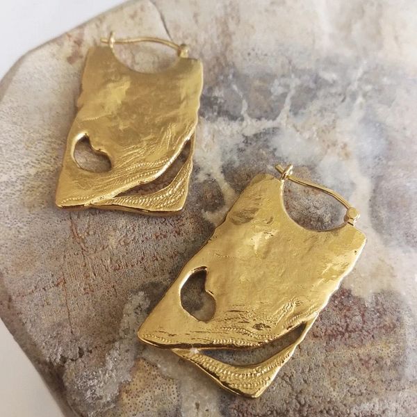 hoop huggie huanzhi gold color personality quadrilateral metal material female earrings jewelry gift 230630, Golden;silver
hoop huggie huanzhi gold color personality quadrilateral metal material female earrings jewelry gift 230630, Golden;silver