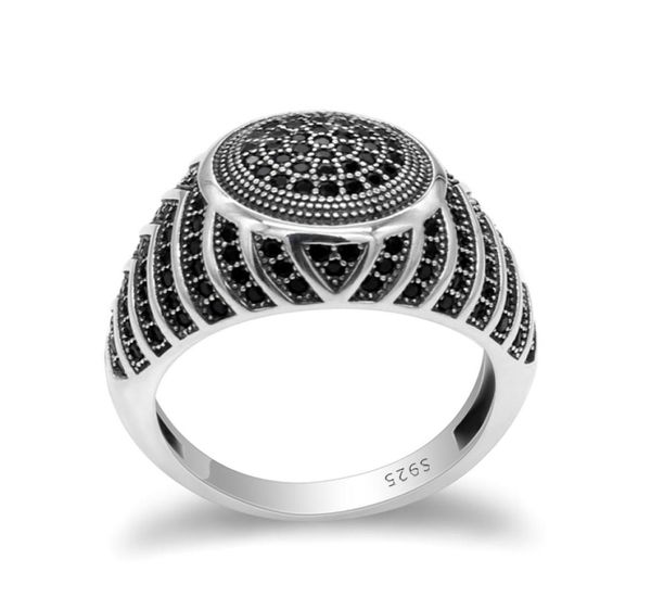 925 sterling silver men ring with black cubic zircon signet vintage thai silver ring turkish handmade jewelry for man women gift4318641, Golden;silver
925 sterling silver men ring with black cubic zircon signet vintage thai silver ring turkish handmade jewelry for man women gift4318641, Golden;silver