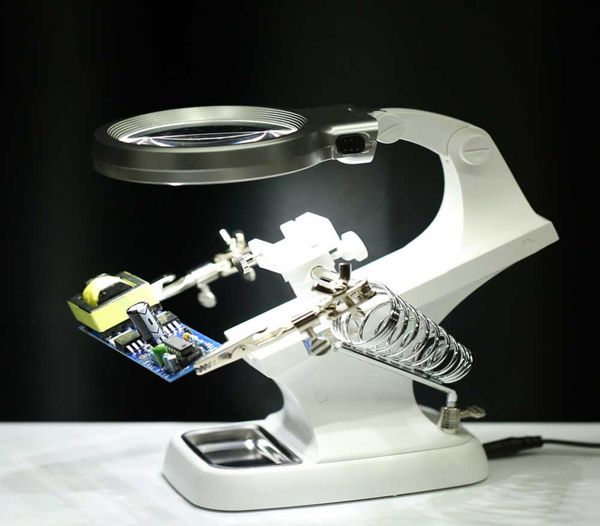magnifier clip 10 led magnifying glass welding soldering repair holder station2889677
magnifier clip 10 led magnifying glass welding soldering repair holder station2889677