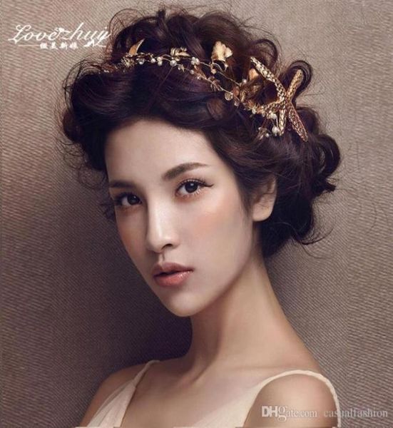 gold leaf starfish pear headpieces hair flowers for wedding bride girls party wedding accessories headpieces bridal jewelry 3044844, Silver
gold leaf starfish pear headpieces hair flowers for wedding bride girls party wedding accessories headpieces bridal jewelry 3044844, Silver
