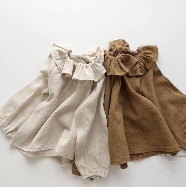 clothing sets dojhonkids ins blouse baby girls linen cotton lotus ruffle collar long sleeve tshirt kids shirts match with dress 230630, White
clothing sets dojhonkids ins blouse baby girls linen cotton lotus ruffle collar long sleeve tshirt kids shirts match with dress 230630, White
