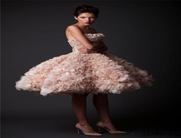 krikor jabotian a line 2016 prom dresses long hand made flowers strapless sleeveless knee length bridal gown prom dress3840632, Black
krikor jabotian a line 2016 prom dresses long hand made flowers strapless sleeveless knee length bridal gown prom dress3840632, Black