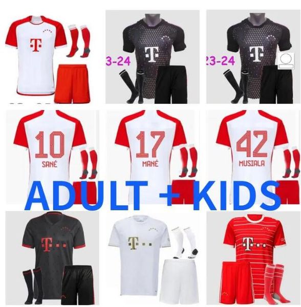 mane 23 24 bayern munich soccer jersey joao cancelo de ligt sane 2023 2024 suit shorts football shirt musiala gnabry goretzka muller men kid, Black;yellow
mane 23 24 bayern munich soccer jersey joao cancelo de ligt sane 2023 2024 suit shorts football shirt musiala gnabry goretzka muller men kid, Black;yellow