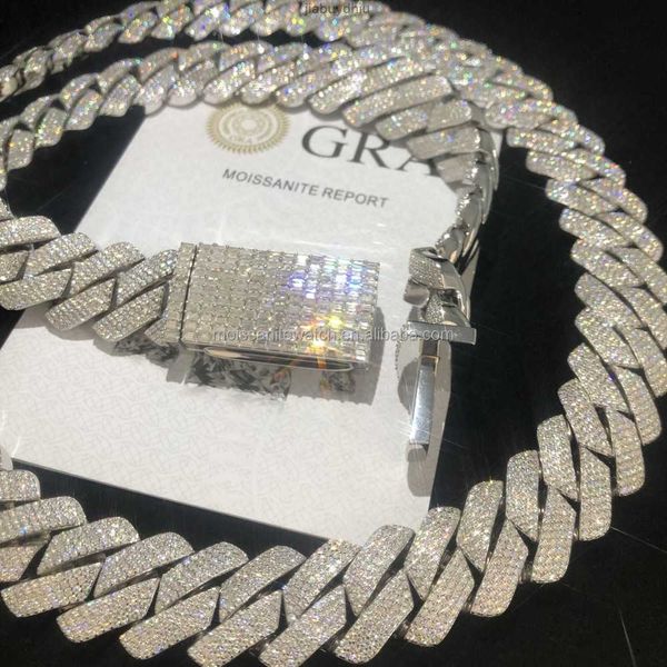 20mm selling fashion men's miami cuban chain iced moissanite diamond s925 silver plated 18k hip hop jewelry necklace
20mm selling fashion men's miami cuban chain iced moissanite diamond s925 silver plated 18k hip hop jewelry necklace