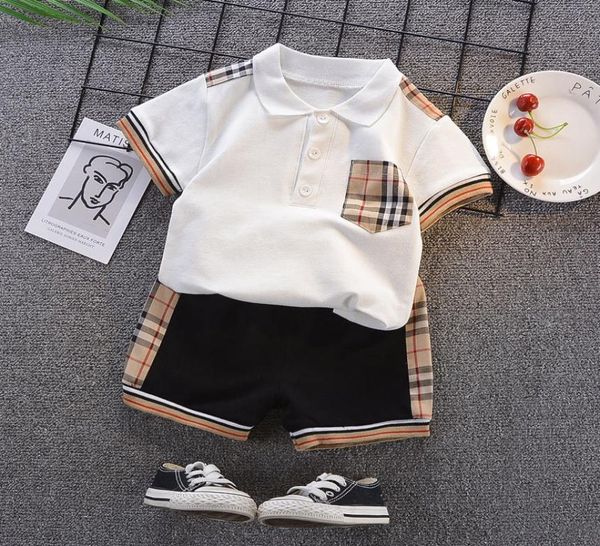 2021 summer baby kids plaid outfits boys cotton short sleeve tshirtshorts 2pcs children designer clothing a56529387647, White
2021 summer baby kids plaid outfits boys cotton short sleeve tshirtshorts 2pcs children designer clothing a56529387647, White