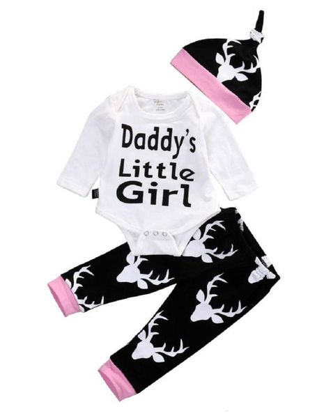 baby girls clothes toddler clothing set kids romper suit long sleeve pajamas 3pcs daddy039s little girl printed rompers le2027166, White
baby girls clothes toddler clothing set kids romper suit long sleeve pajamas 3pcs daddy039s little girl printed rompers le2027166, White