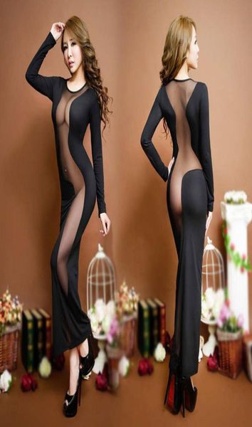 european and american night club dress underwear lingerie temptations women long dress lingerie robe black 2018 new d18128871620, Red;black
european and american night club dress underwear lingerie temptations women long dress lingerie robe black 2018 new d18128871620, Red;black