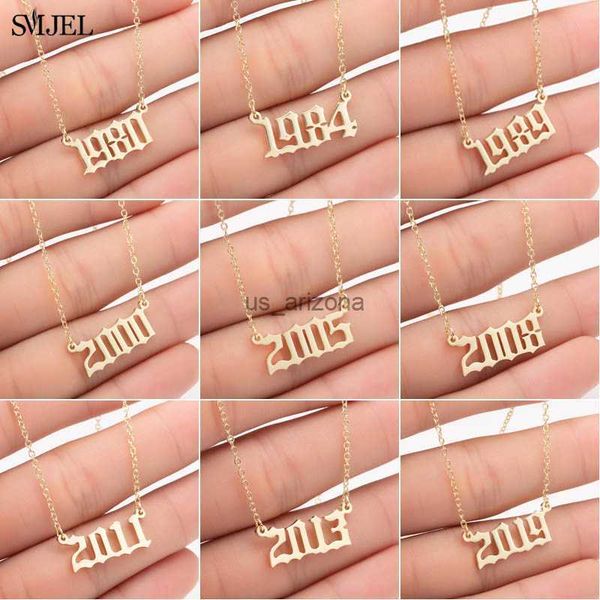 smjel personalize year number necklaces for women birth special date 1982 1989 2000 1999 birthday gift from 1980 to 2022 l230620, Silver
smjel personalize year number necklaces for women birth special date 1982 1989 2000 1999 birthday gift from 1980 to 2022 l230620, Silver