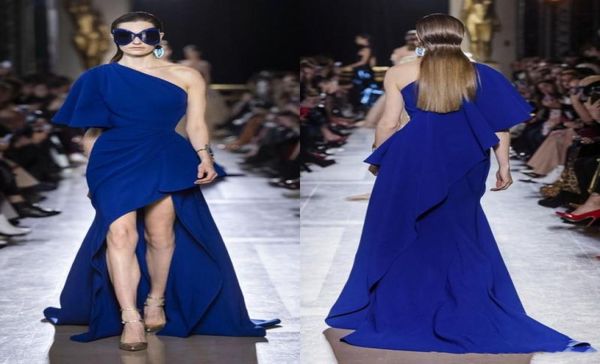 elie saab runway high low prom dresses 2019 royal blue one capped half sleeves cocktail party formal gowns7160213, Black
elie saab runway high low prom dresses 2019 royal blue one capped half sleeves cocktail party formal gowns7160213, Black