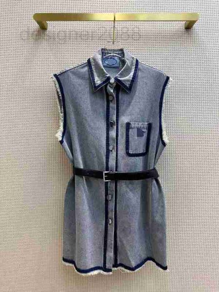 basic & casual dresses designer 23 spring/summer fashionable pocket letter embroidered polo collar sleeveless denim vest dress iok0, Black;gray
basic & casual dresses designer 23 spring/summer fashionable pocket letter embroidered polo collar sleeveless denim vest dress iok0, Black;gray