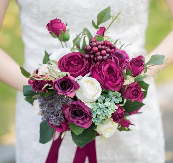 2017 romantic bridal bouquets burgundy rose berry handmade artifical flower bouquet wedding bridesmaid ramo novia bouquet7887208
2017 romantic bridal bouquets burgundy rose berry handmade artifical flower bouquet wedding bridesmaid ramo novia bouquet7887208