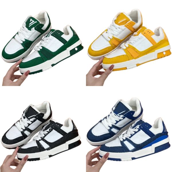 designer mans basketball louisvuitton shoe bottom womans shoes versatile and eye-catching white shoes leather sneakers couple patchwork retr, Black
designer mans basketball louisvuitton shoe bottom womans shoes versatile and eye-catching white shoes leather sneakers couple patchwork retr, Black
