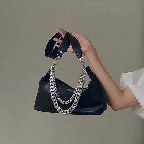 small soft leather underarm women's bag versatile simple fashion portable shoulder bag new heavy chain crossbody bag for women
small soft leather underarm women's bag versatile simple fashion portable shoulder bag new heavy chain crossbody bag for women
