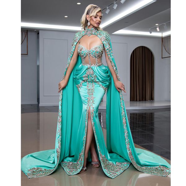 urban dresses dubai turquoise mermaid prom with cape see thru corset shiny crystal 2 pieces gowns front split maxi dress 230630, White;black
urban dresses dubai turquoise mermaid prom with cape see thru corset shiny crystal 2 pieces gowns front split maxi dress 230630, White;black