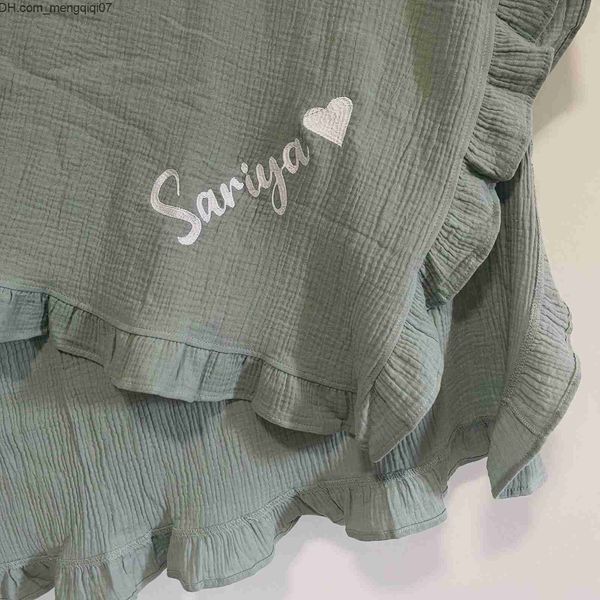 blankets swaddling blankets swaddling ruffle customize baby name personalized comforter cotton infant swaddle bath towel 230217 z230701
blankets swaddling blankets swaddling ruffle customize baby name personalized comforter cotton infant swaddle bath towel 230217 z230701