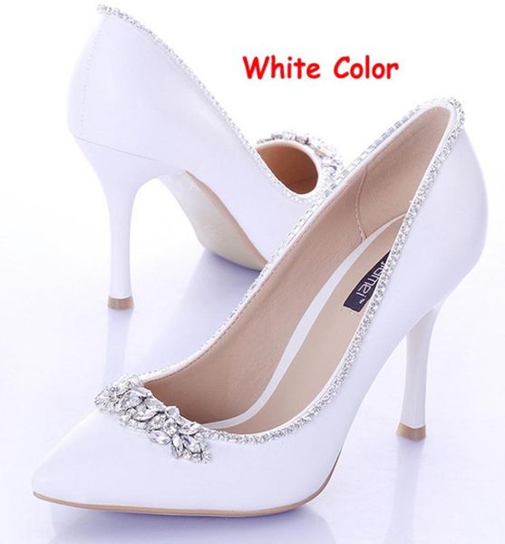 sweet white bridal shoes with crystal pointed toe 9cm heels women pumps satin formal dress shoes wedding party prom shoes5430427, Black
sweet white bridal shoes with crystal pointed toe 9cm heels women pumps satin formal dress shoes wedding party prom shoes5430427, Black