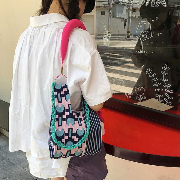 shoulder bags new beach knitting bohemian woolen tote casual women handbag hollow rope woven bali shopper purse 230426
shoulder bags new beach knitting bohemian woolen tote casual women handbag hollow rope woven bali shopper purse 230426