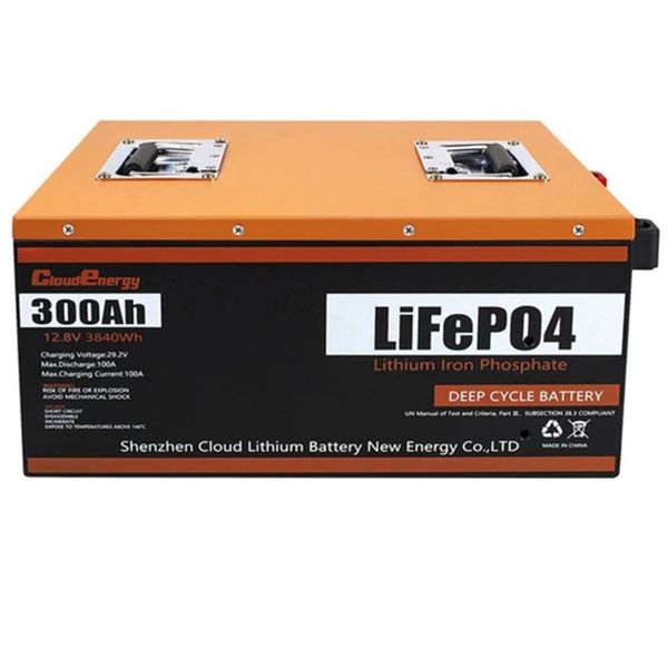 cloudenergy 12v 300ah lifepo4 battery pack backup power, 3840wh energy, 6000+ cycles, built-in 100a bms, support in series/parallel, perfect
cloudenergy 12v 300ah lifepo4 battery pack backup power, 3840wh energy, 6000+ cycles, built-in 100a bms, support in series/parallel, perfect
