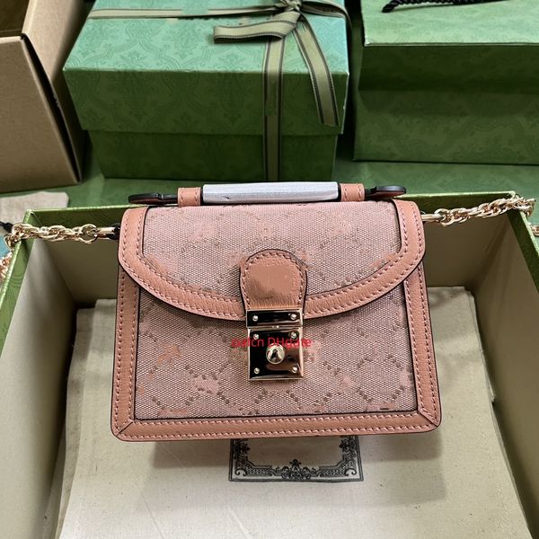 luxury designer bag women's shoulder bag chain bag mini bag women's canvas pink leather fashion handbag original box
luxury designer bag women's shoulder bag chain bag mini bag women's canvas pink leather fashion handbag original box