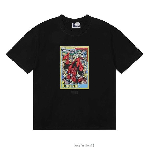 kithsi spider comic spider man print american fashion men's and women's casual cotton loose short sleeve t-shirt, White;black
kithsi spider comic spider man print american fashion men's and women's casual cotton loose short sleeve t-shirt, White;black