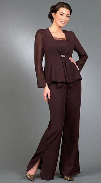 elegant empire mother of the bride pant suits with long sleeves jacket side slit wedding dresses for women lady formal evening gow8566344, Black;red
elegant empire mother of the bride pant suits with long sleeves jacket side slit wedding dresses for women lady formal evening gow8566344, Black;red