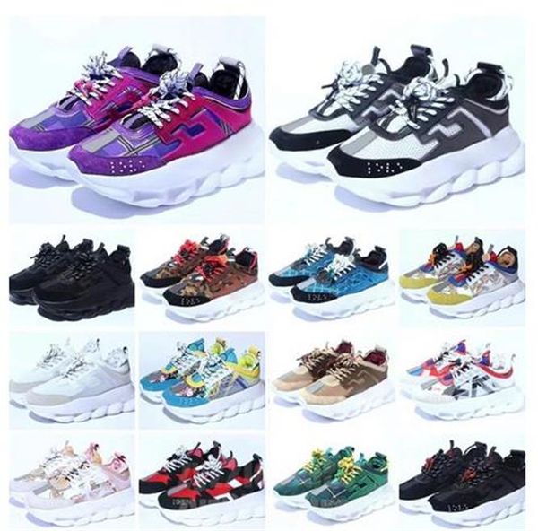 2023 7a designer casual shoes chain reaction wild jewels chain link trainer sneakers eur 36-45, Black
2023 7a designer casual shoes chain reaction wild jewels chain link trainer sneakers eur 36-45, Black