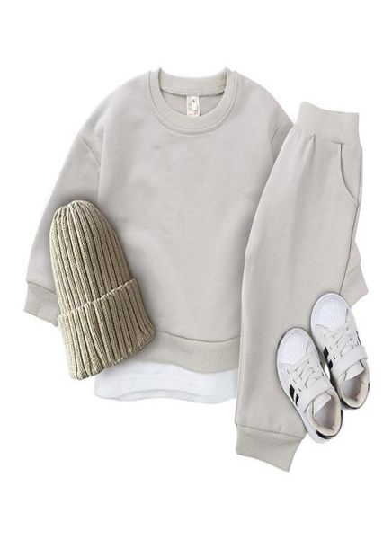 clothing sets milancel 2022 spring kids suit clothes cotton round neck sweatshirt sweatpants casual solid set8465789, White
clothing sets milancel 2022 spring kids suit clothes cotton round neck sweatshirt sweatpants casual solid set8465789, White