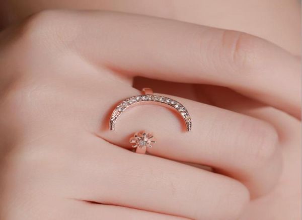 fashion ring moon star open finger adjustable rings women girls rhinestone crystal bride jewelry wedding engagement jewelry4463668, White
fashion ring moon star open finger adjustable rings women girls rhinestone crystal bride jewelry wedding engagement jewelry4463668, White