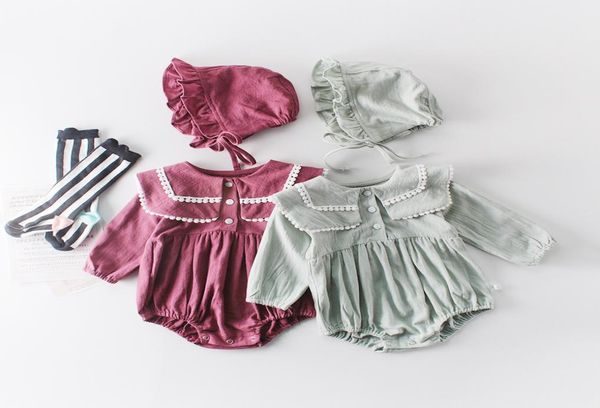 baby girl designer clothing romper long sleeve solid color pet pan collar romper infant kids 100 cotton spring fall girl clothing8905017, Blue
baby girl designer clothing romper long sleeve solid color pet pan collar romper infant kids 100 cotton spring fall girl clothing8905017, Blue