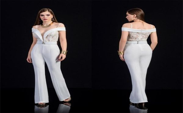 2020 white evening jumpsuit spaghetti strap sleeveless lace appliqued formal evening gown chiffon elegant hollow back custom made 8569929, Black;red
2020 white evening jumpsuit spaghetti strap sleeveless lace appliqued formal evening gown chiffon elegant hollow back custom made 8569929, Black;red