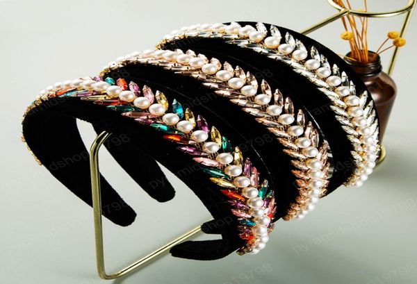 vintage multi color crystal leaf headband for woman elegant simulated pearl hair hoop woman wedding party hair accessory9253315, Slivery;white
vintage multi color crystal leaf headband for woman elegant simulated pearl hair hoop woman wedding party hair accessory9253315, Slivery;white