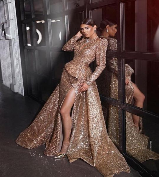 2019 champagne deep v neck prom evening dresses mermiad sequins long formal party dress high slit pageant gown plus size2961042, Black;red
2019 champagne deep v neck prom evening dresses mermiad sequins long formal party dress high slit pageant gown plus size2961042, Black;red