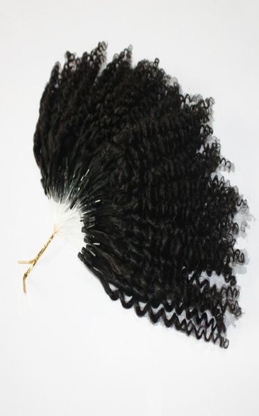 

ce certificated micro ring hair extensions 400slot kinky curly loop red 99j yellow natural color6228008