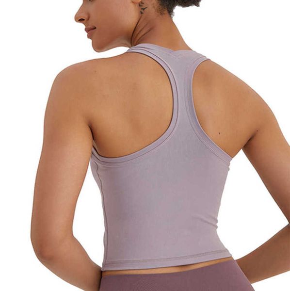 y style back lulus yoga vest gym clothes women underwear tank solid colors fashion outdoor sports t-shirt running fitness workout shirt l-0, White
y style back lulus yoga vest gym clothes women underwear tank solid colors fashion outdoor sports t-shirt running fitness workout shirt l-0, White
