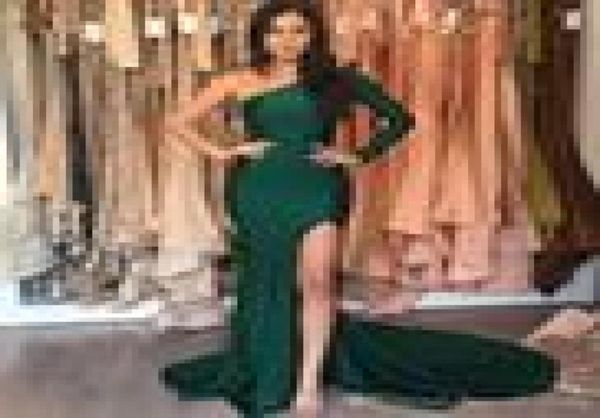 dark green side split prom dresses one shoulder and sleeve mermaid zipper back evening gowns party formal dress5810152, Black
dark green side split prom dresses one shoulder and sleeve mermaid zipper back evening gowns party formal dress5810152, Black