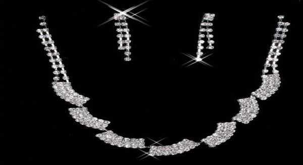 2020 selling unique wedding bridal bridesmaids rhinestone necklace earrings jewelry set prom in stock 150507739685, Silver
2020 selling unique wedding bridal bridesmaids rhinestone necklace earrings jewelry set prom in stock 150507739685, Silver