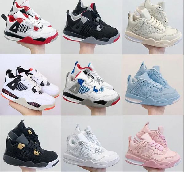new jumpman 4 kids basketball shoes bred children outdoor sports shoes gym red chicago 4s black cat blue athletic boy girls sneakers 26-35
new jumpman 4 kids basketball shoes bred children outdoor sports shoes gym red chicago 4s black cat blue athletic boy girls sneakers 26-35