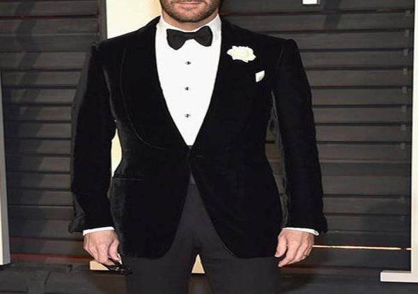 black velvet evening party men suits wedding groom tuxedos 2018 two piece jacket pants tailor made latest style blazer1297966, Black;gray
black velvet evening party men suits wedding groom tuxedos 2018 two piece jacket pants tailor made latest style blazer1297966, Black;gray