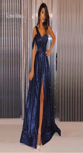 elegant beads one shoulder split equins prom dresses sleeveless high end quality evening party dress s5939404, Black
elegant beads one shoulder split equins prom dresses sleeveless high end quality evening party dress s5939404, Black