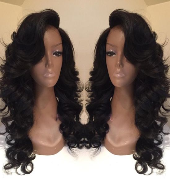celebrity style synthetic wigs loose body wave hair wig natural black 1b color with side bangs pelucas black women full wigs1859323
celebrity style synthetic wigs loose body wave hair wig natural black 1b color with side bangs pelucas black women full wigs1859323